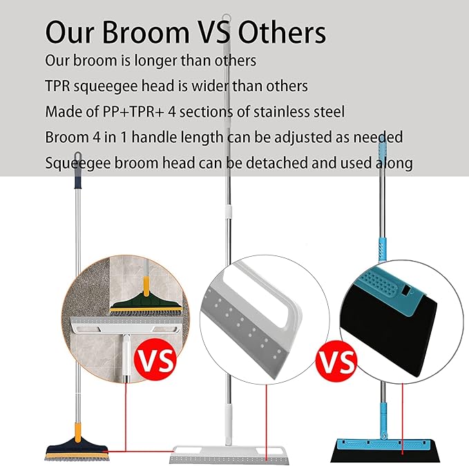 Multifunction Magic Broom, Silicone Floor Squeegee - Image 5