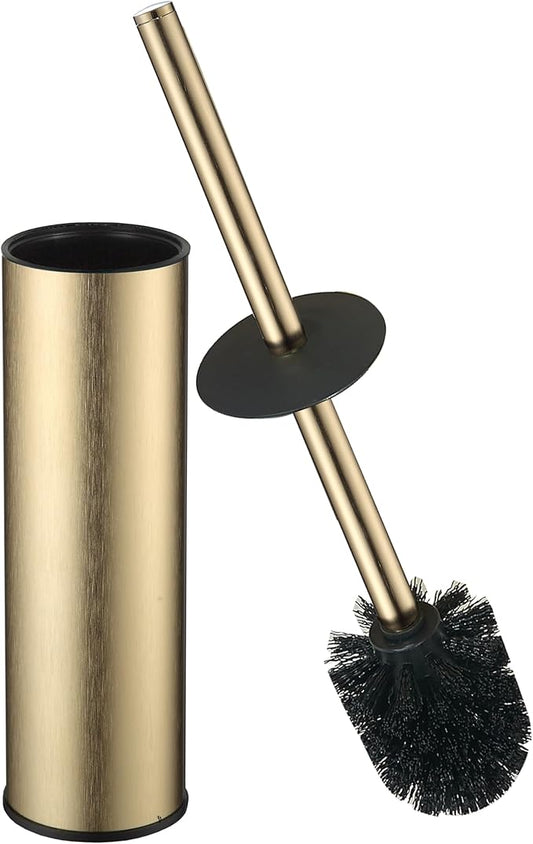 Toilet Brush and Holder Set Premium Material Toilet Bowl Cleaner Free Standing by KLDKLD