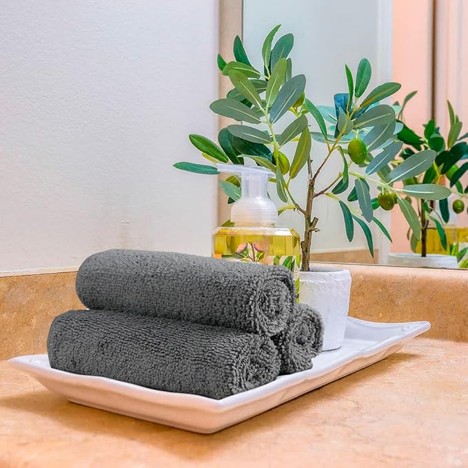 Orighty Washcloths Bulk Towel Sets 50 Pack, Highly Absorbent and Super Soft - Image 6