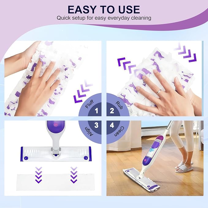 25 Pcs 5X Cleaning Power Mop Refills - Image 5
