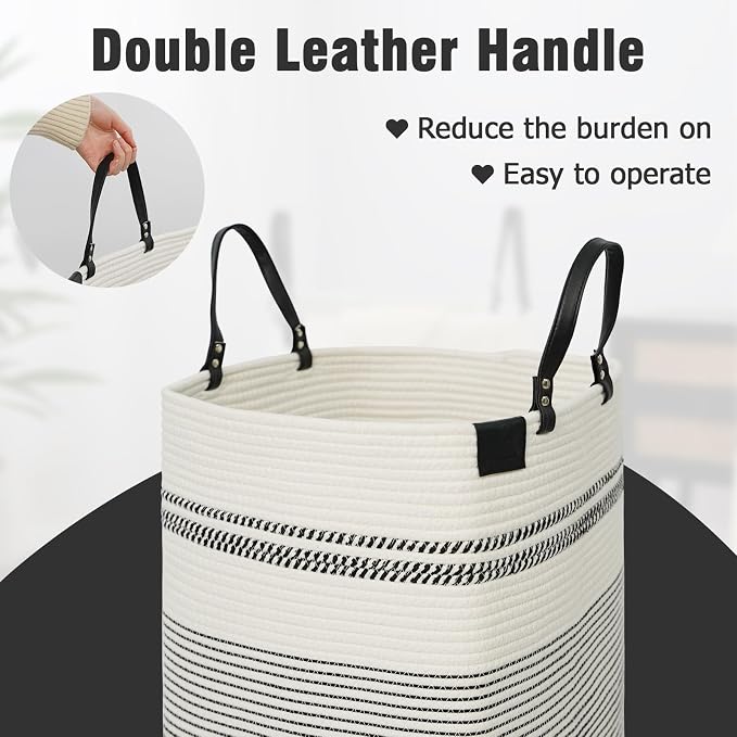 danpinera 75L Woven Laundry Hamper - Image 5