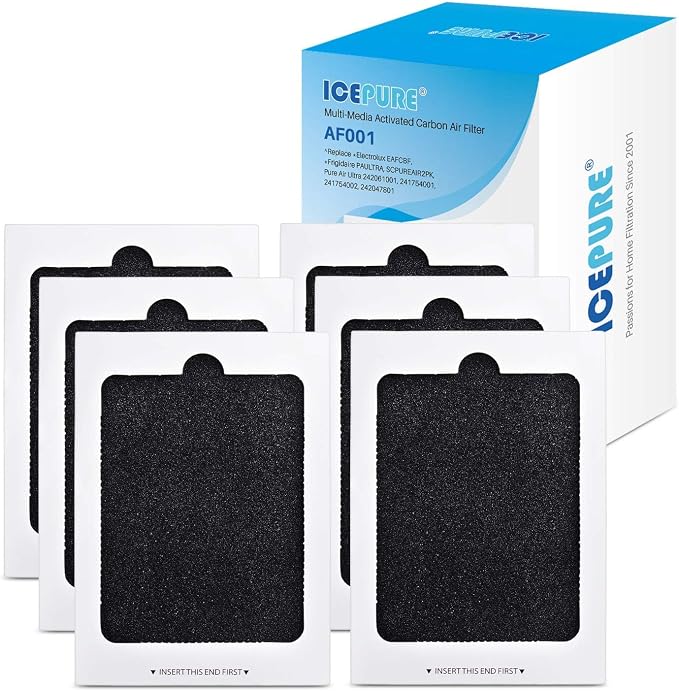 ICEPURE AF001 Compatible with EAFCBF Refrigerator Air Filter, Pure Air Ultra by ICEPURE