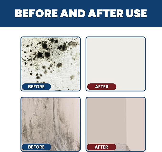 Mould Cleaner Spray Powerful Foam Cleaning Spray | Multi-Surface Fast-Acting - Image 4