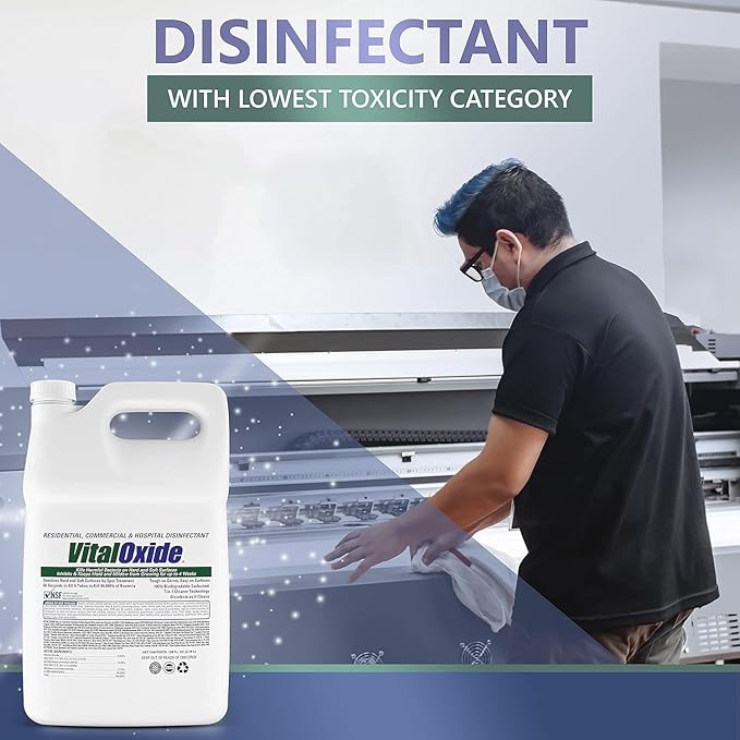 Vital Oxide Disinfectant, Deodorizer, Food-Contact Sanitizer, Virucide – – - Image 8