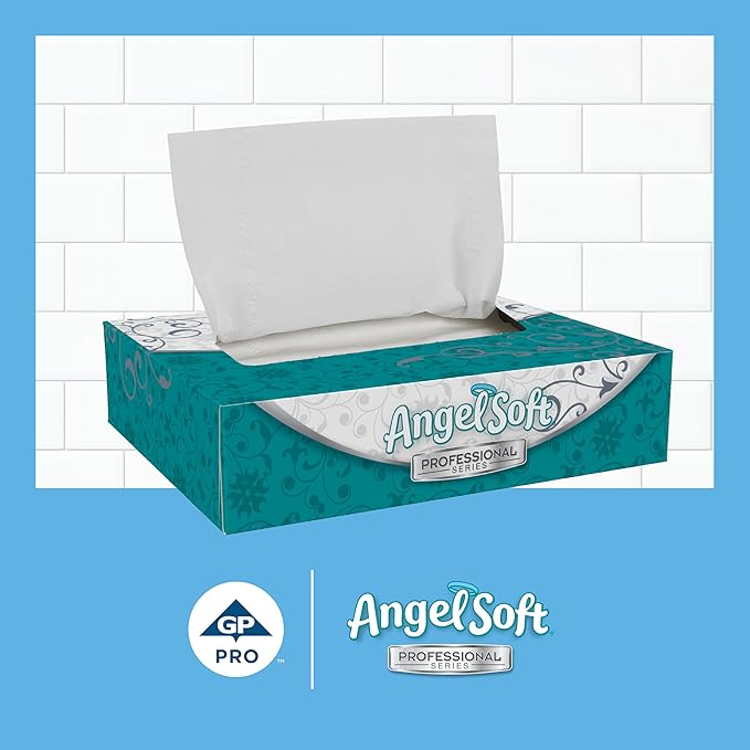 Georgia-Pacific Angel Soft Professional Series 2-Ply Facial Tissue, 50 Sheets - Image 3