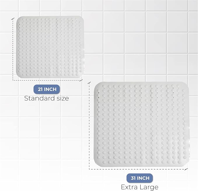 ENKOSI Extra Large Square Non Slip Shower Mat - Image 4