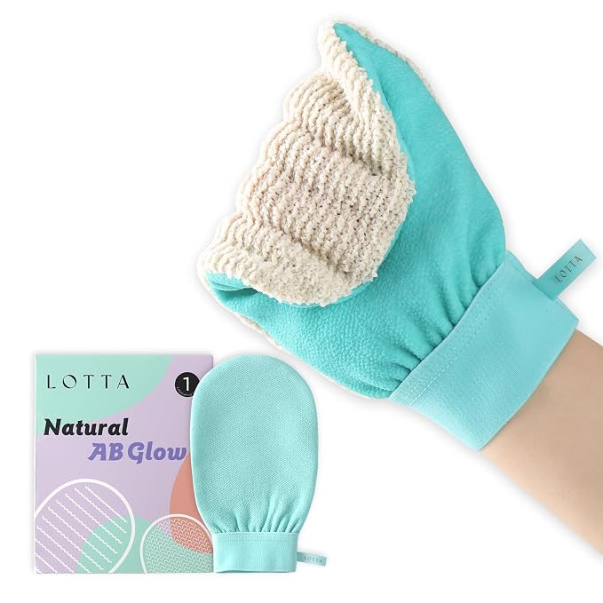LOTTA Dual-Sided Exfoliating Gloves by LOTTA