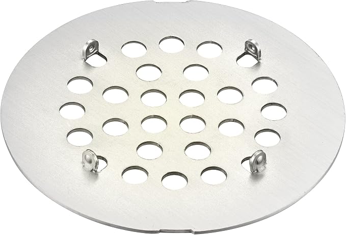 rrajj 4-1/4 Inch Round Snap-in Shower Floor Drain Cover Replacement Cover - Image 4