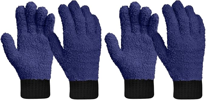 MIG4U 2 Pairs Microfiber Gloves by MIG4U