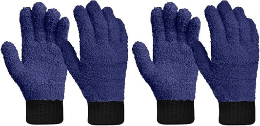 MIG4U 2 Pairs Microfiber Gloves by MIG4U