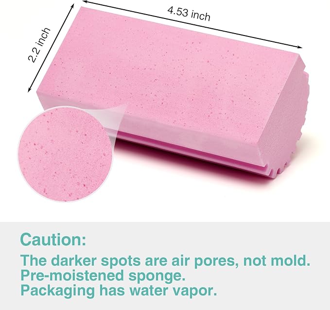 4 Pack Damp Dusting Sponge Duster, Dust Cleaning Sponge, Reusable Household - Image 6