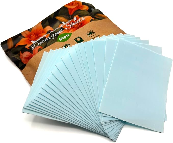 Pack of 5 SIPA Laundry Detergent Sheets Bag - Image 5