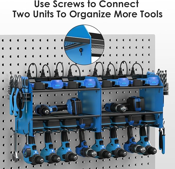 CCCEI Set Power Tool Organizer Wall Mount - Image 6