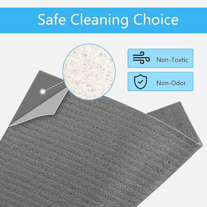 HOMEXCEL Swedish Dishcloths for Kitchen 10 Pack, Sponge Dish Cloth for Counters - Image 2