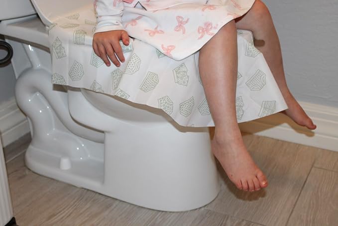 Happy Haven Toilet Seat Covers Disposable, Toddlers & Adults, Portable - Image 5