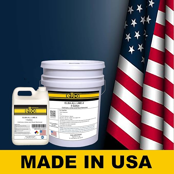 elba CALCIUM LIME SCALE, RUST AND CORROSION REMOVER. CLEANER. DESCALER. - Image 6