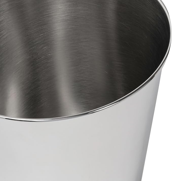 happimess HPM1113D-SET2 Nolan Modern Classic Smooth Steel 2 Gal Waste Bin - Image 4