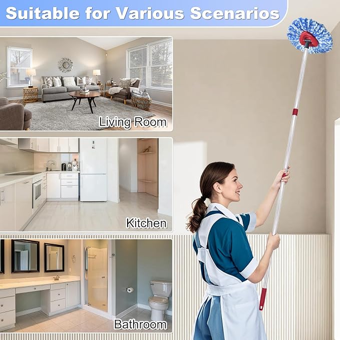 Mop Head Replacement, Mop Handle - Image 7