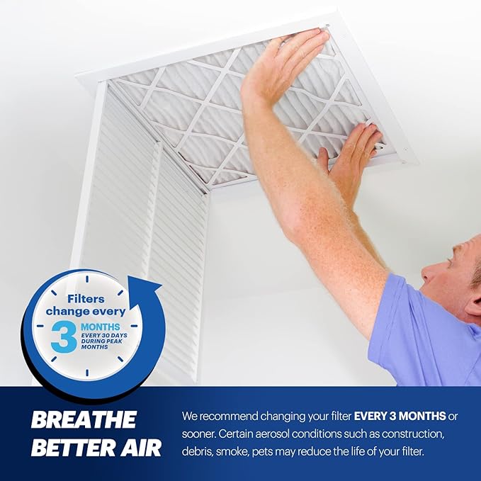 BNX TruFilter 14x20x1 MERV 13 AC Furnace Air Filter - Image 7