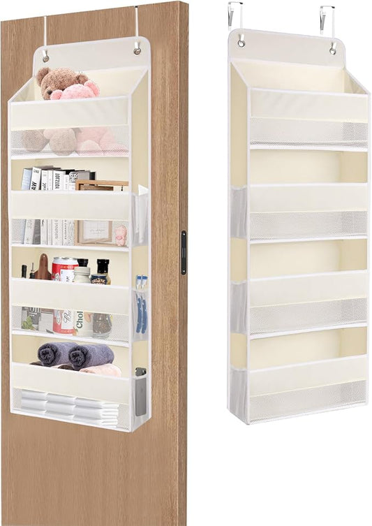 QINGUANG Over The Door Organizer, Hanging Organization and Storage, Behind Door by QINGUANG