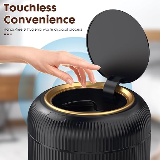 Procade Bathroom Trash Can Automatic Touchless, Motion Sensor Trash Bin - Image 3