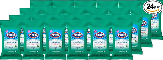 Clorox Disinfecting On The Go Travel Wipes, Fresh Scent by Clorox