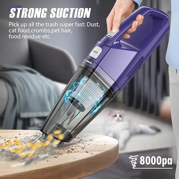 Handheld Vacuum Cordless – Car Vac Portable - Image 7