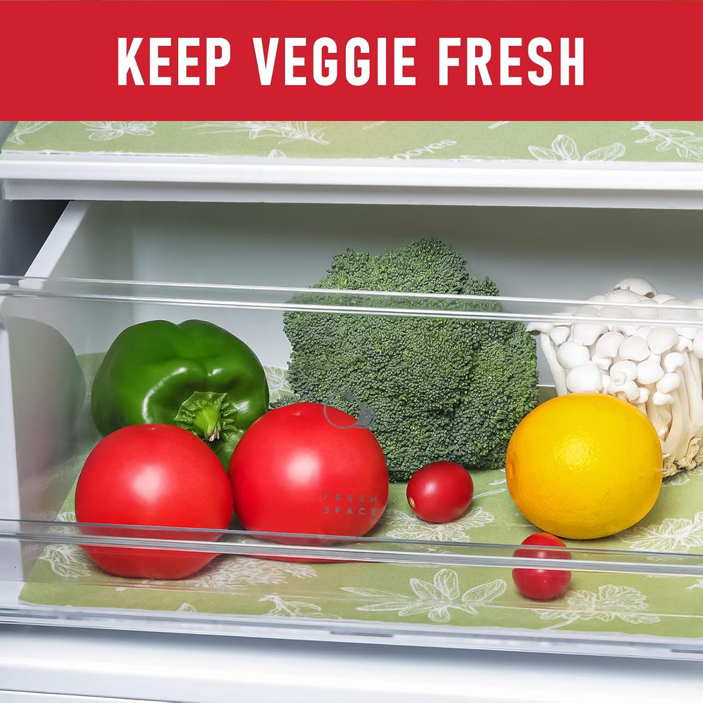 Cooyes Shelf Liner for Refrigerator & Drawer, Non-Adhesive Cabinets Liner...