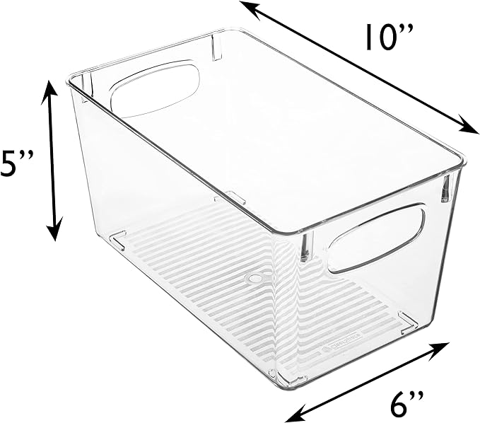 ClearSpace Clear Plastic Storage Bins – Perfect Kitchen Organization and - Image 6