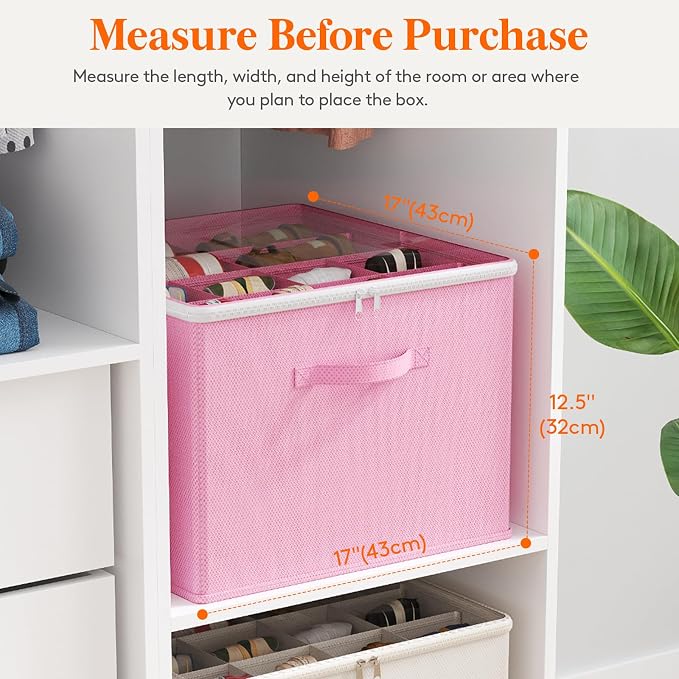Lifewit Shoe Storage Organizer for Closet Fits 12-16 Pairs, Fabric Large Shoe - Image 4