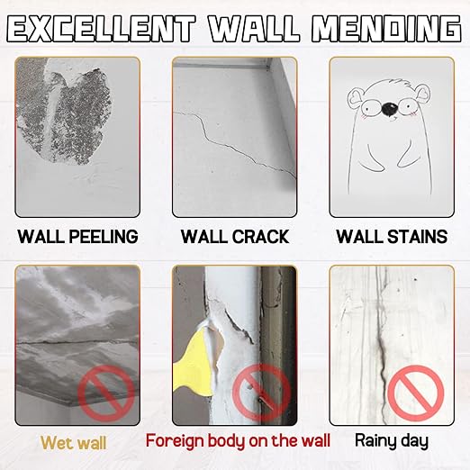 Drywall Patch Repair Kit with Scraper, Plaster Dent Repair and Wood Scratch - Image 5