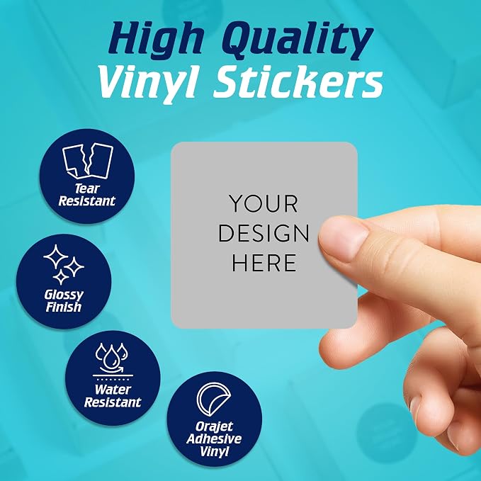 100 Custom Vinyl Stickers - Image 3