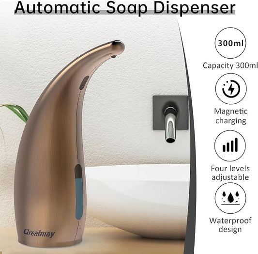 Adjustable Automatic Soap Dispenser Touchless, 4 Adjustable Levels Touchless - Image 2