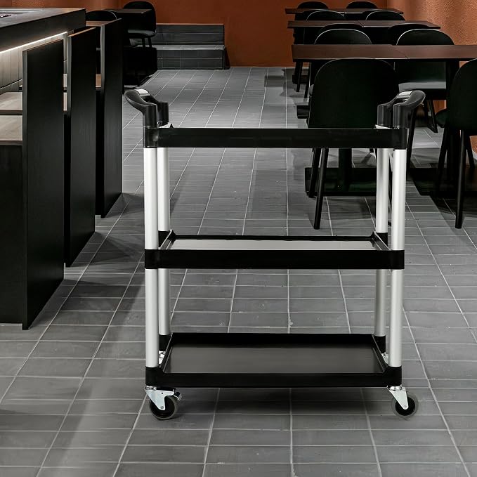 3-Tier Utility Rolling Cart - Image 3