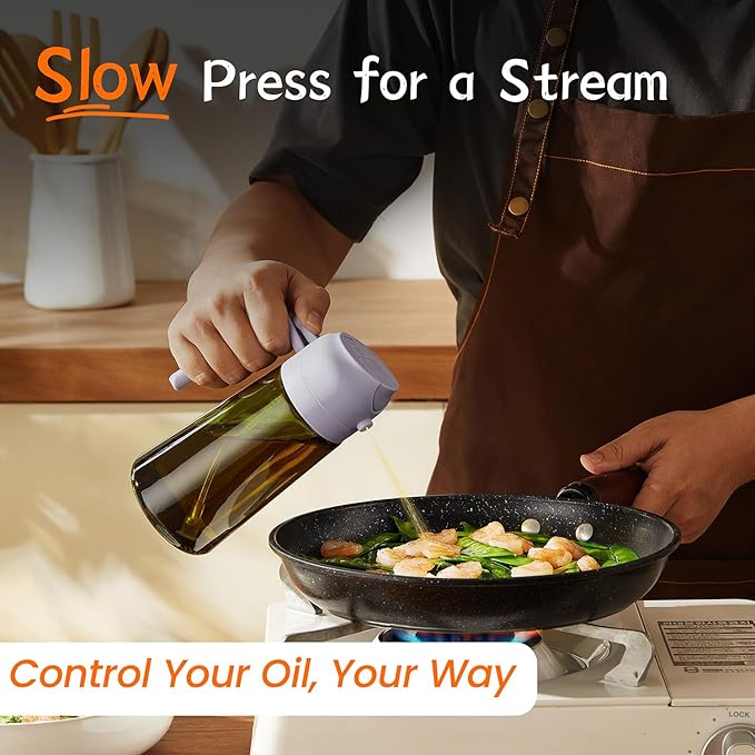 TrendPlain - Original 16oz/470ml Olive Oil Dispenser Bottle - Image 4