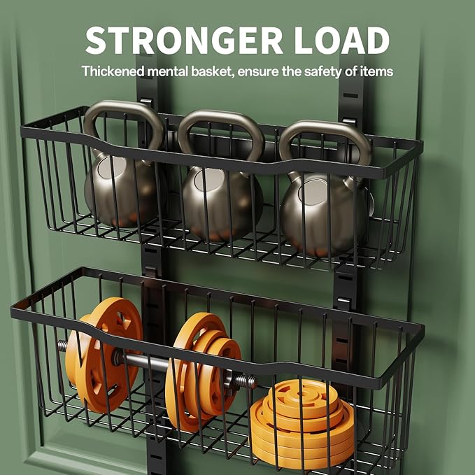 Over The Door Organizer，8-Tier Over The Door Pantry Organizer - Image 4