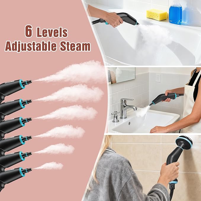 Steam Cleaner, 4 Bar High Pressure Steamer - Image 4