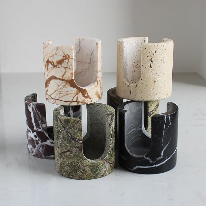 Natural Black Marble Sponge Holder - Image 4
