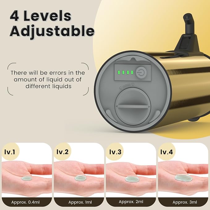Automatic Soap Dispenser Touchless 11.8oz/350ml Four-Level Adjustable Dispenser - Image 4