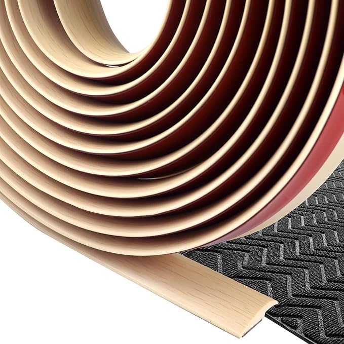 Floor Transition Strip Self Adhesive Carpet & Flooring Transitions Edging Trim by FONUNO