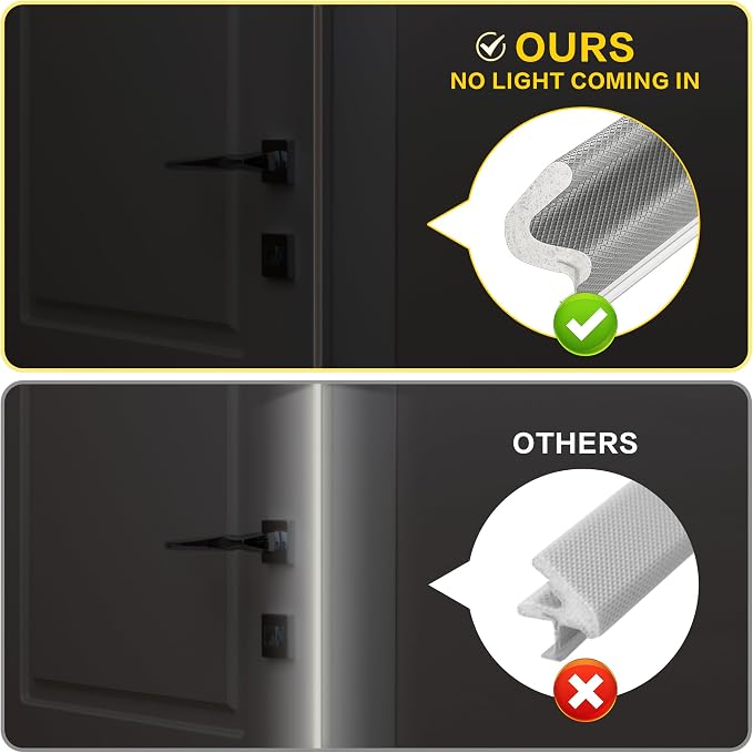 Weather Stripping Door Seal Strip Soundproof Q Foam Tape, Exterior Door - Image 4