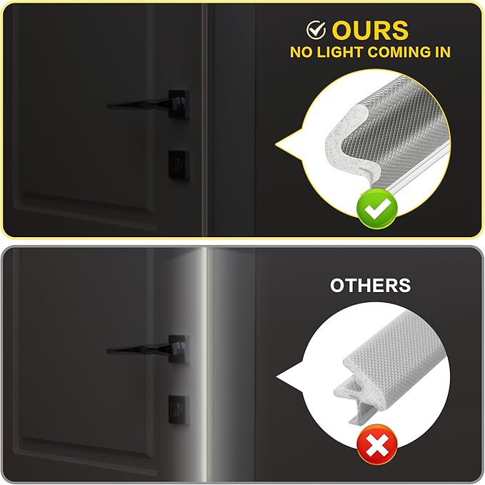 Weather Stripping Door Seal Strip Soundproof Q Foam Tape, Exterior Door - Image 4