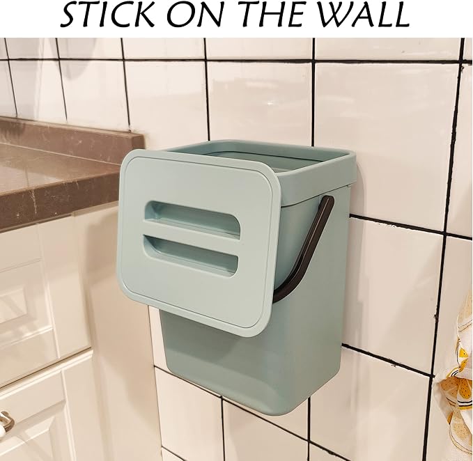 stonespace Compost Bin Indoor Kitchen Sealed, Mountable Compost Bucket - Image 4