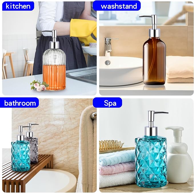 4Pcs Soap Dispenser Pump Replacement, Lotion Dispenser Pumps - Image 6
