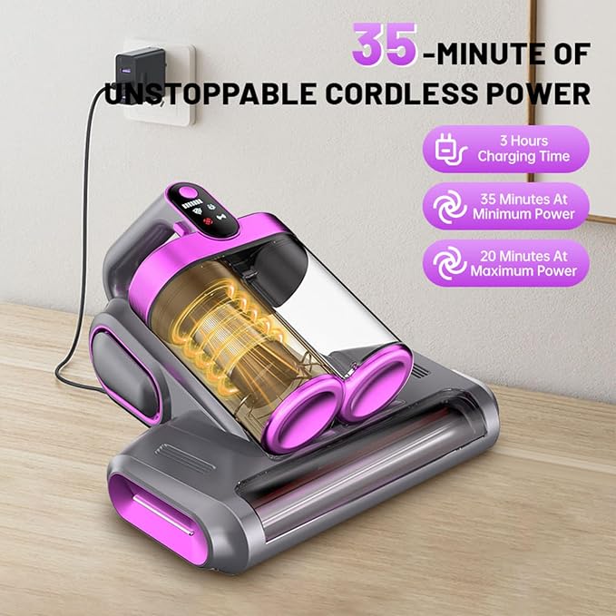 Bed Vacuum Cleaner, 16Kpa Mattress Vacuum Cleaner - Image 7