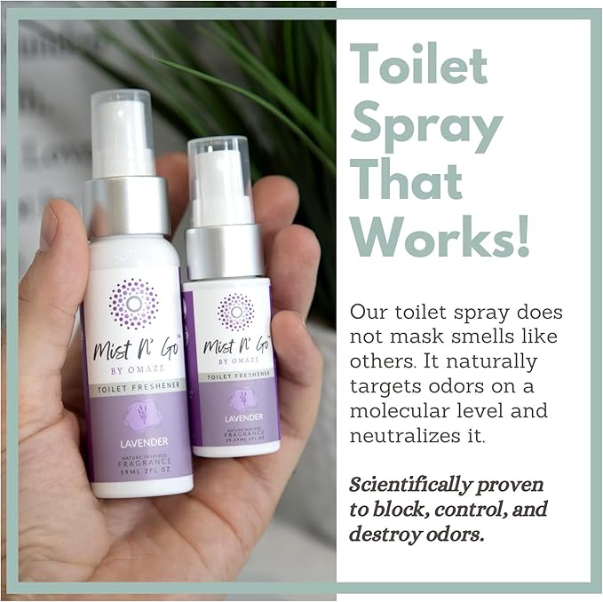 Mist N' Go by Omaze Travel Toilet Spray - Image 3