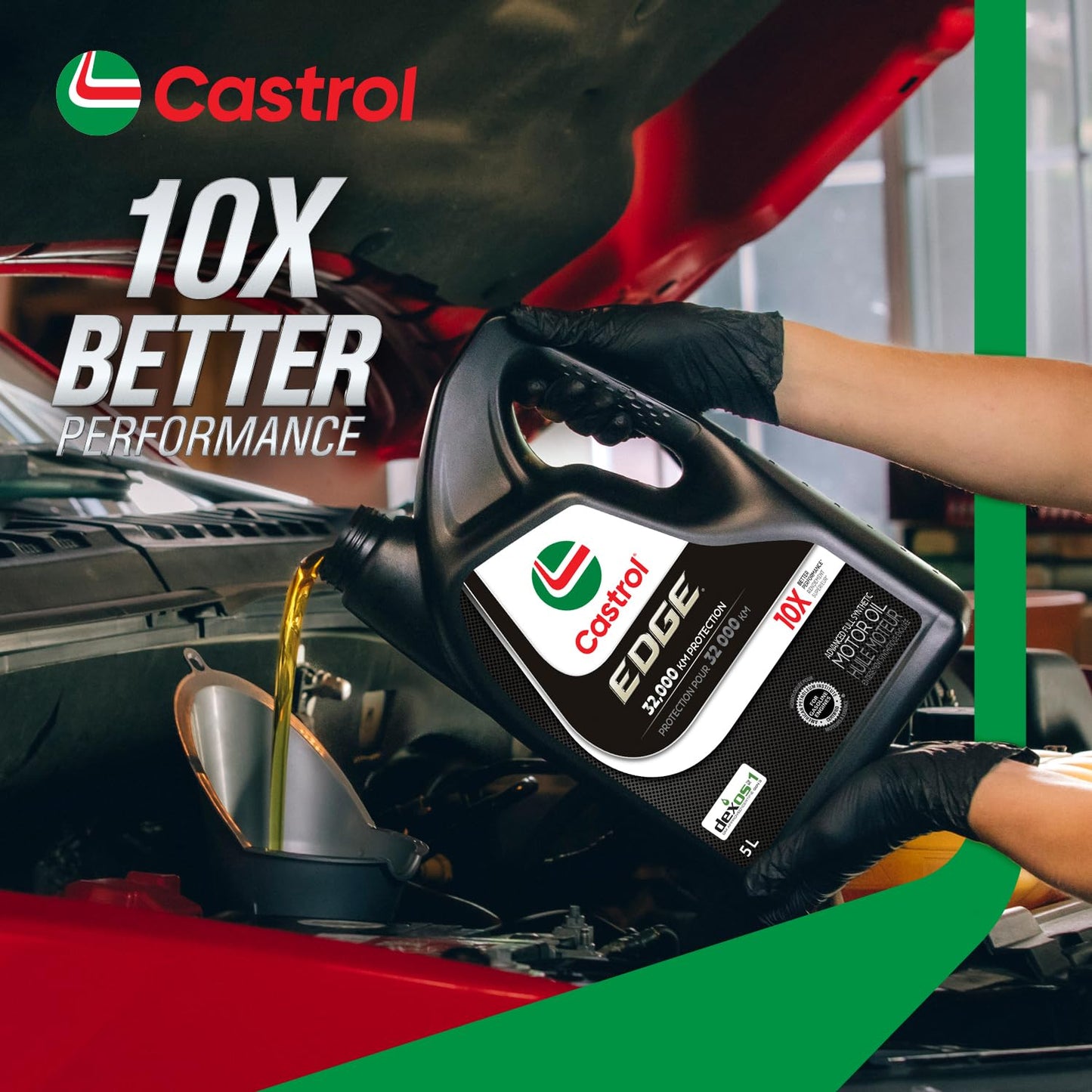Castrol BP LUBRICANTS USA 6249 Cast Edge Qt 5W40 Oil