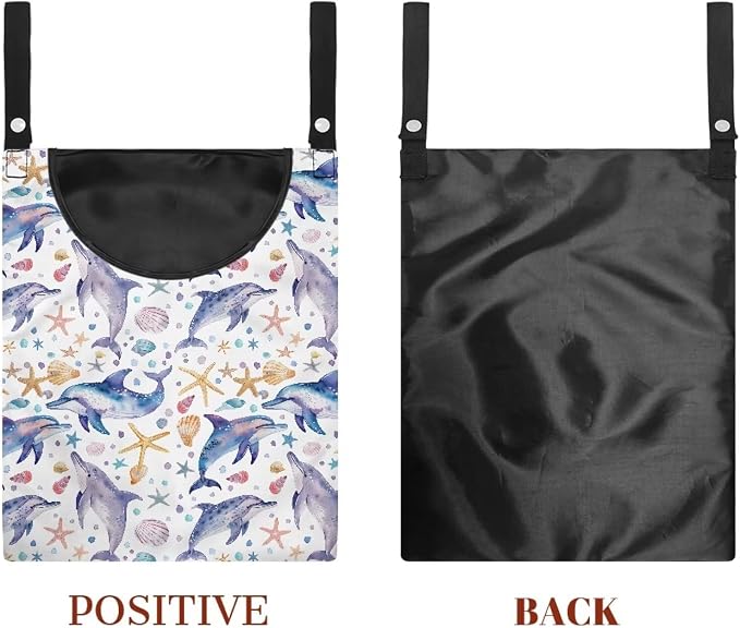 Cute Dophin Clothespin Bag Clothespin Storage - Image 7