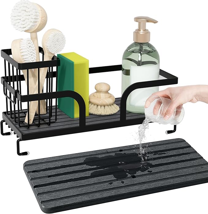 Sponge Holder for Kitchen Sink, Sink Caddy Organizers by Unknown