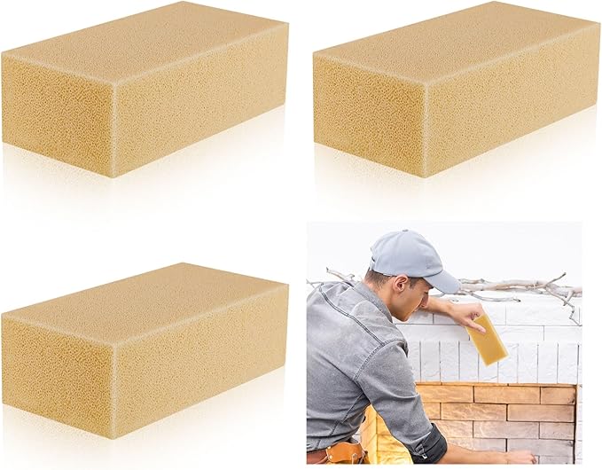 Tessco for you 3 Pcs Reusable Soot Eraser Sponge for Dry Cleaning by Tessco